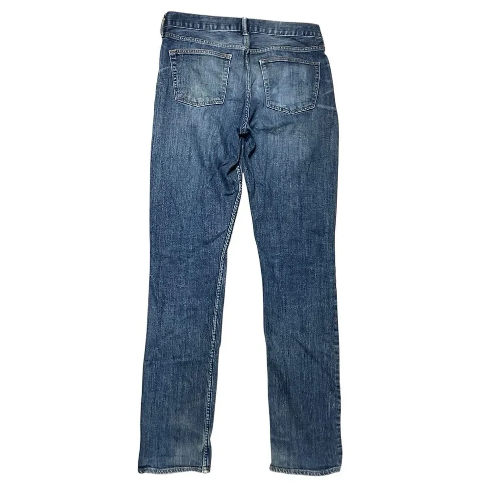 Old‎ Navy Jeans Mens 32x34 Blue Slim Fit Cotton Streetwear Neutral Smart Casual